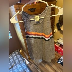 Pink brand tank top